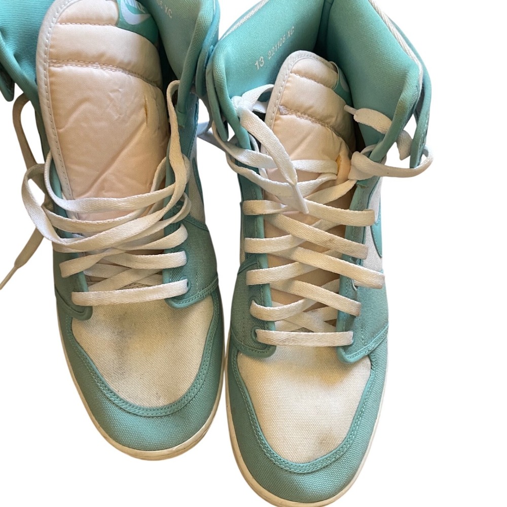 Nike Air Jordan 1 Retro AJKO Men's Size 13 Bleached Aqua White Shoes - Picture 2 of 6
